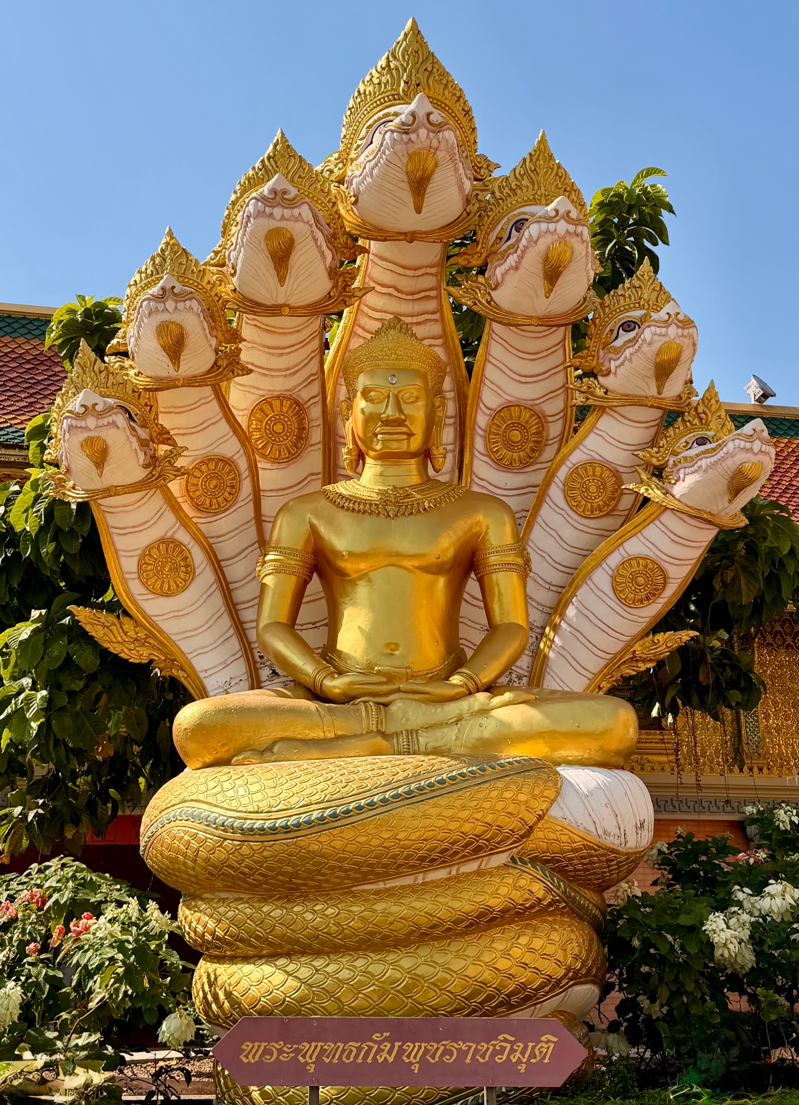 Budha with mucalinda